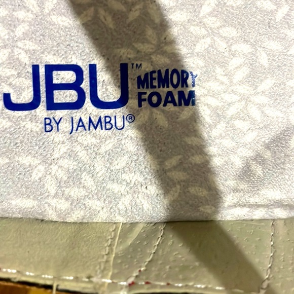 JBU by JAMBU & Co, RED Memory Foam Shoe! Vegan Nubuck upper!🔥 size 10, NEW! - Picture 4 of 6